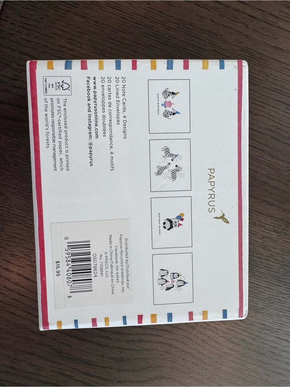 Black & White Party Zebra Napkins - Multicolor Accents